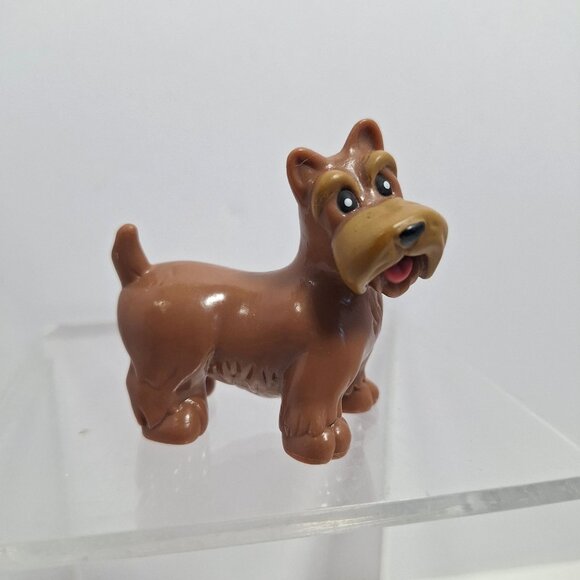 Little Tikes Other - Little Tikes Brown Dog 2" Terrier Puppy Vintage Scottie Tan